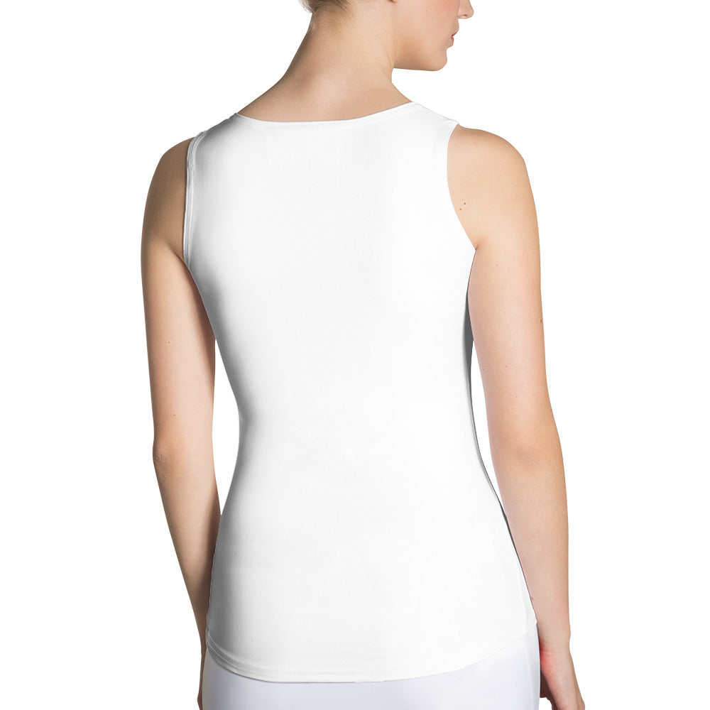 Rose Sublimation Cut & Sew Tank Top