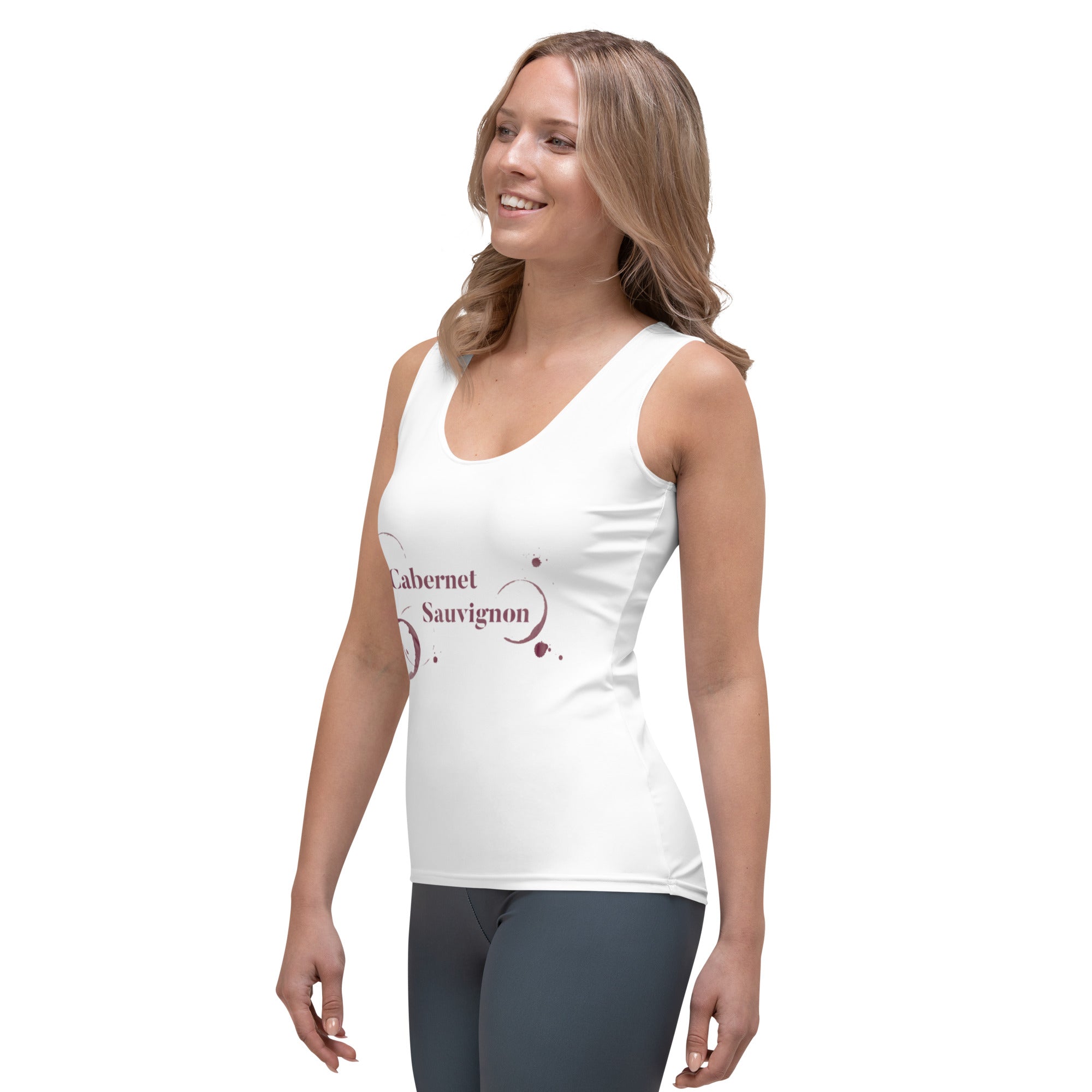 Cabernet Sauvignon Sublimation Cut & Sew Tank Top