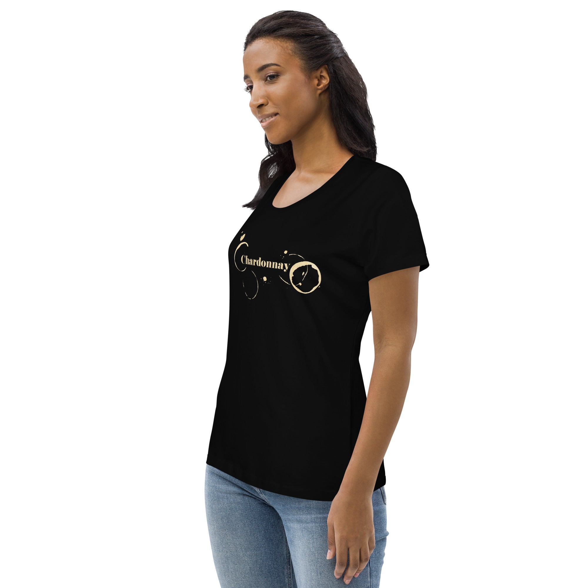 Chardonnay Women's Fitted Eco Tee