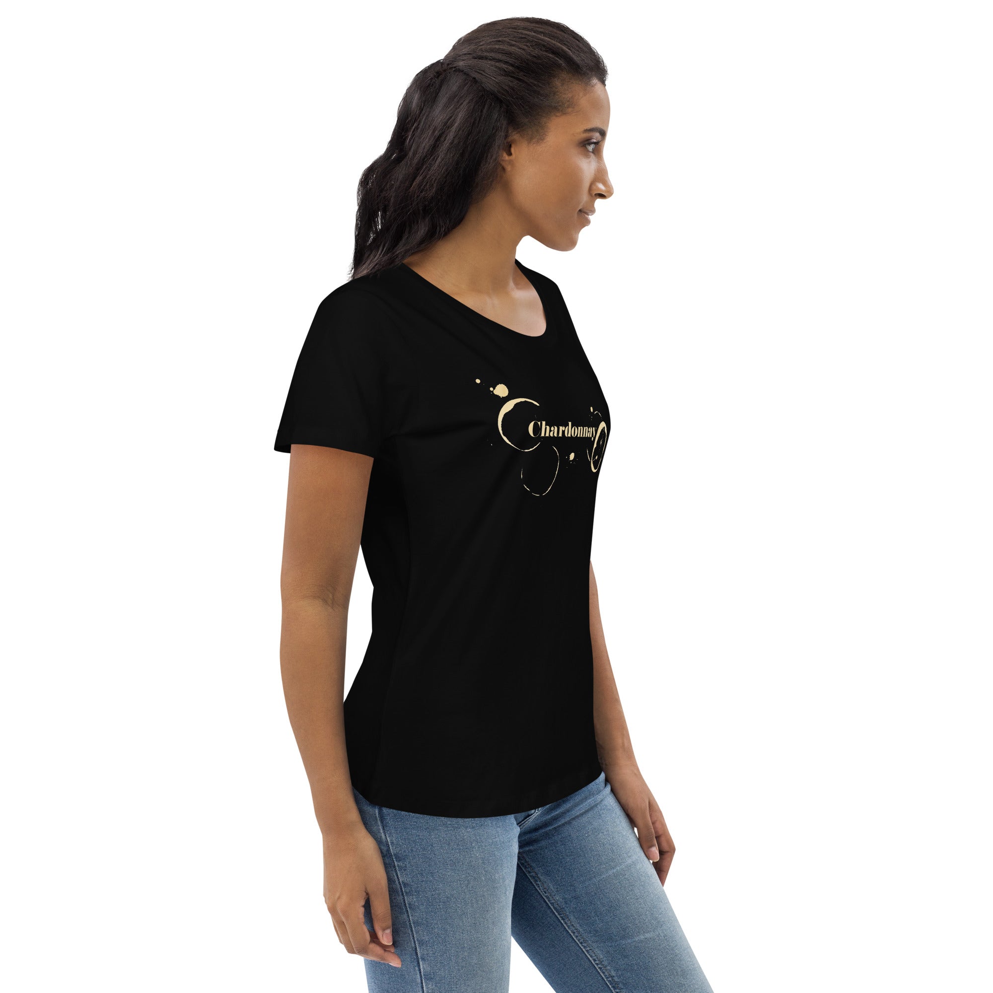 Chardonnay Women's Fitted Eco Tee