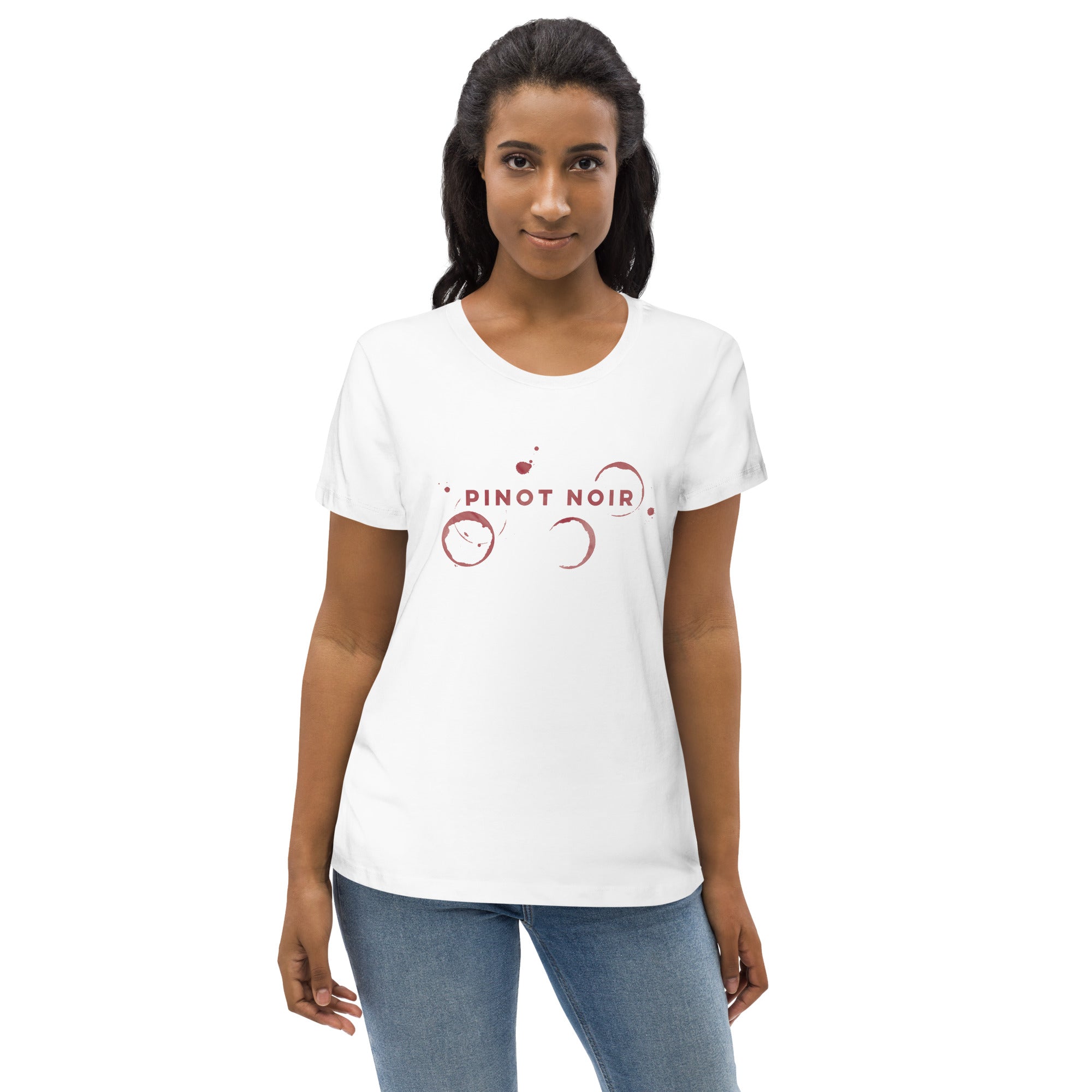 Pinot Noir Women's Fitted Eco Tee